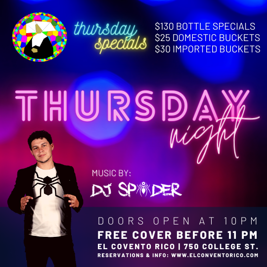 Thursday Nights at Ricos