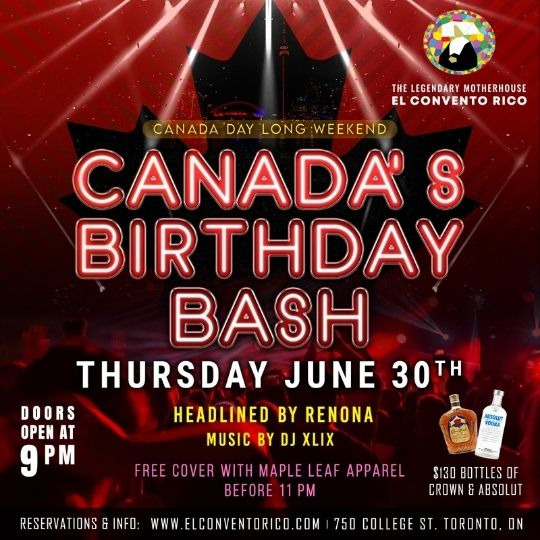 Canada's Birthday Bash