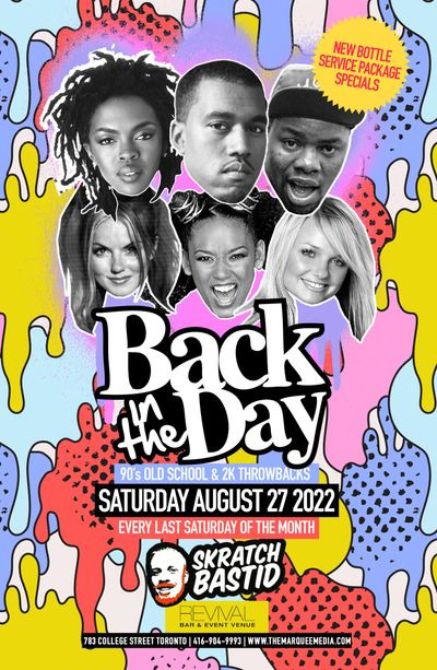 Back In The Day ft. Skratch Bastid | 90’s & 2K Throwbacks