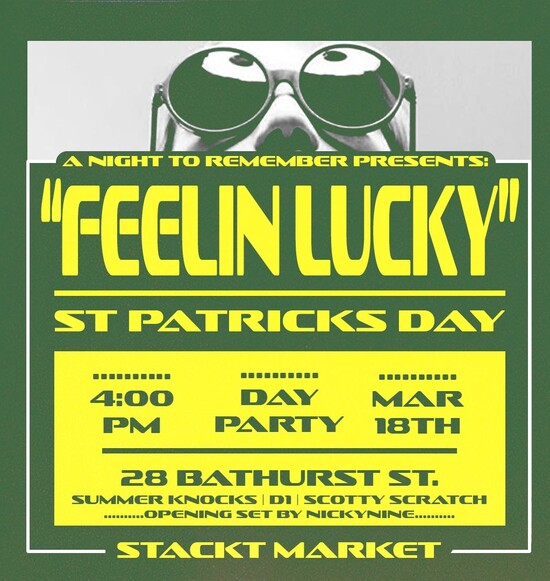 St Patricks Day at Stackt!