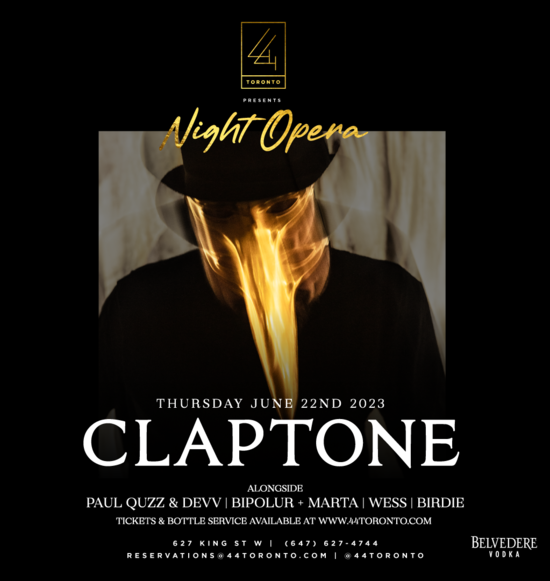 44 Presents: Claptone