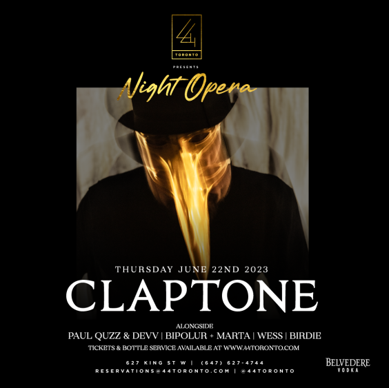 44 Presents: Claptone