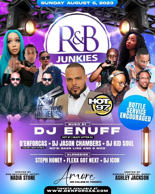 R&B JUNKIES featuring DJ ENUFF & D'ENFORCAS