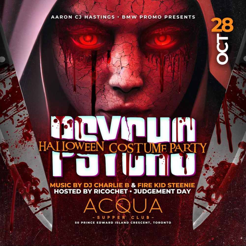 PSYCHO THE BIGGEST HALLOWEEN COSTUME PARTY @ Acqua Dolce ( Exhibition ...