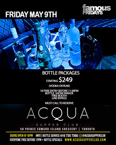 FAMOUS FRIDAYS CONTINUES BOTTLES STARTING AT $249