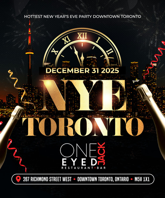 NYE 2026 Toronto ( DT Toronto, Richmond St W)