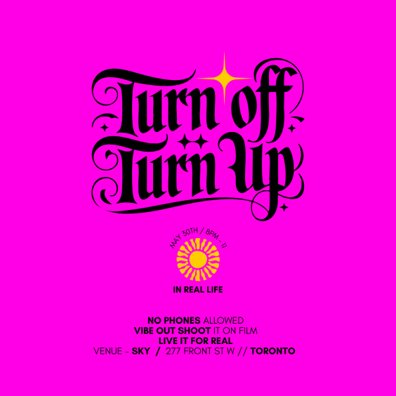Turn Off & Turn Up!