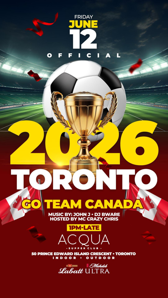TORONTO 2026 WELCOME TO CANADA