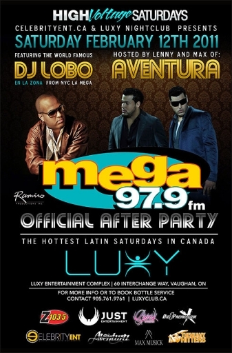 Aventura’s Official After Party @ Luxy
