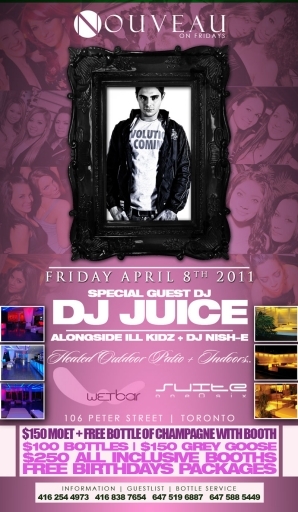 Nouveau On Fridays feat. special guest DJ JUICE