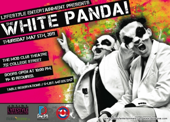 THE WHITE PANDA @ THE MOD CLUB THEATRE MAY 5th 2011