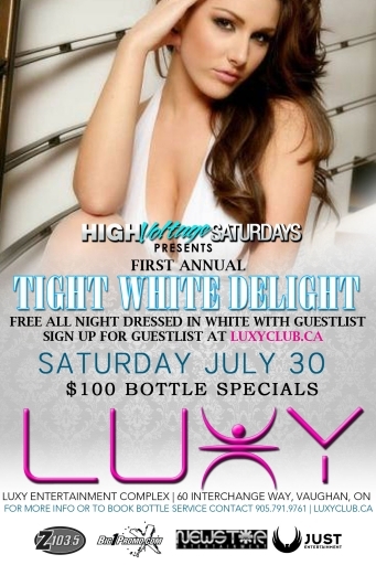 LUXYS TIGHT WHITE DELIGHT