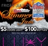COORS LIGHT SUMMER JAM AT LUXY