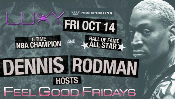 Dennis Rodman Hosts Feel Good Fridays
