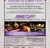 THANKSGIVING LONG WEEKEND SUNDAY  -  LIBRA BASH - $100 BOTTLES