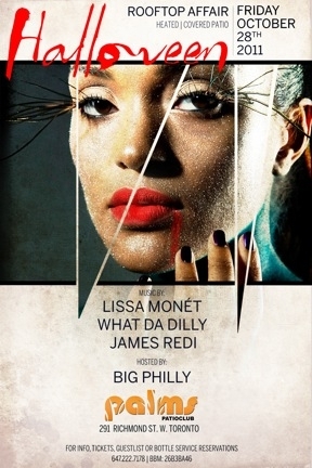 Halloween Rooftop Affair w/ Lissa Monet @ Palms
