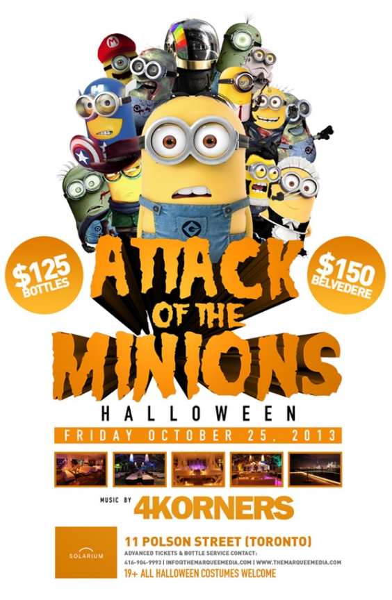 Attack of the Minions Halloween