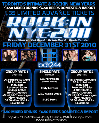 ROCK IN: NYE 2011