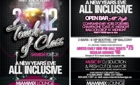 Touch of Class 2012 NYE ALL INCLUSIVE