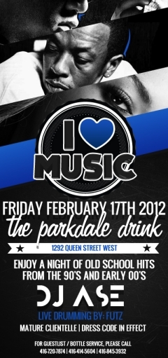 I LOVE MUSIC - An Old School Affair