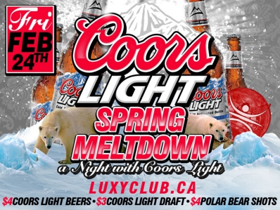 Coors Light Spring Meltdown