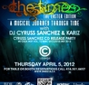 Easter edition! DJ Cyruss Sanchez & Kariz CD release party
