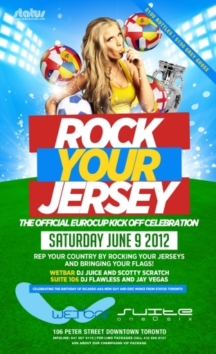 Rock Your Jerseys At Wetbar And Suite 106