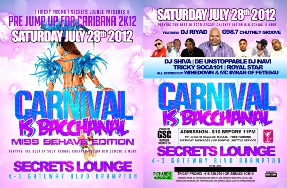 Carnival Is Bacchanal