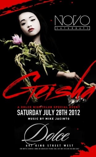 Novo Saturdays At Dolce Geisha Edition