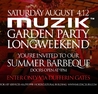 MUZIK GARDEN PARTY LONG WEEKEND - AUG 4.12