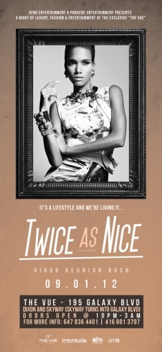 Twice as nice - Virgo reunion bash