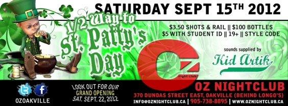1/2 Way to St. Patty's Day