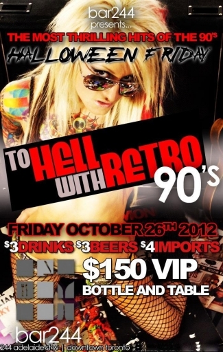 To Hell with Retro 90's Halloween Party