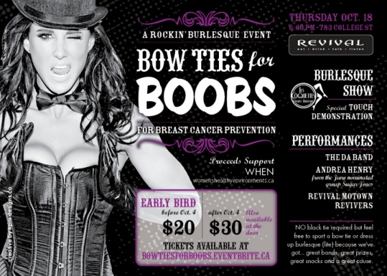 Bow Ties for Boobs