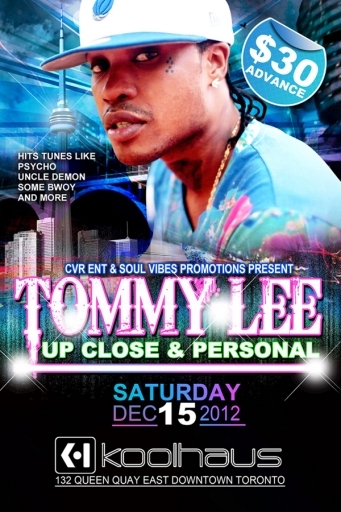 Tommy Lee Sparta Up Close & Personal