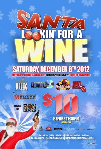 SANTA'S LOOKIN FOR A WINE!!!