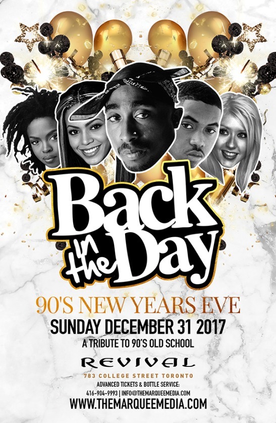 Back in the Day 90's NYE