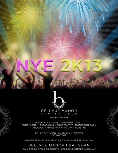 Bellvue Manor New Years Eve 2013