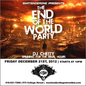 END OF THE WORLD