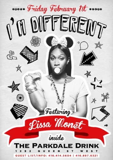 LISSA MONET LIVE @THEPARKDALEDRINK QUEEN WEST 25+ FRIDAYS