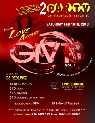 Learn2party presents...LOVE AFFAIR