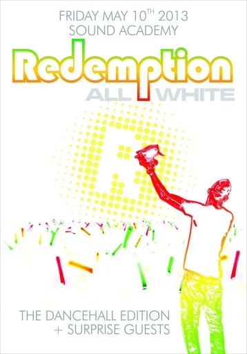 REDEMPTION ALL WHITE R.A.W. - the dancehall edition