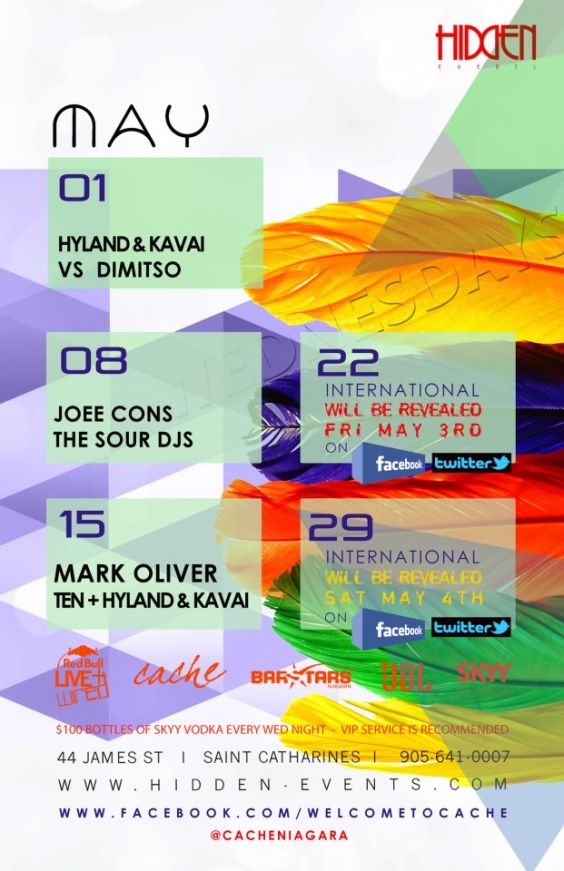 May Events inside Cache
