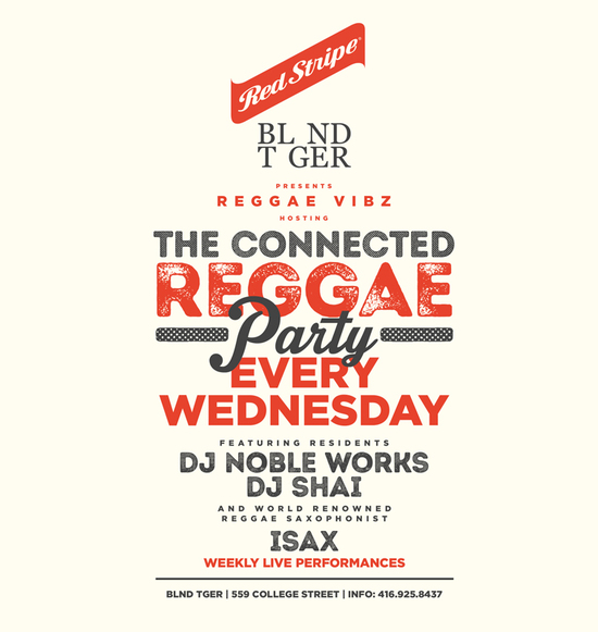 Connected Reggae Party Every Wednesday