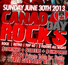 Canada Day Rocks Long Weekend Sunday