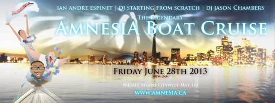 Amnesia Boat Cruise