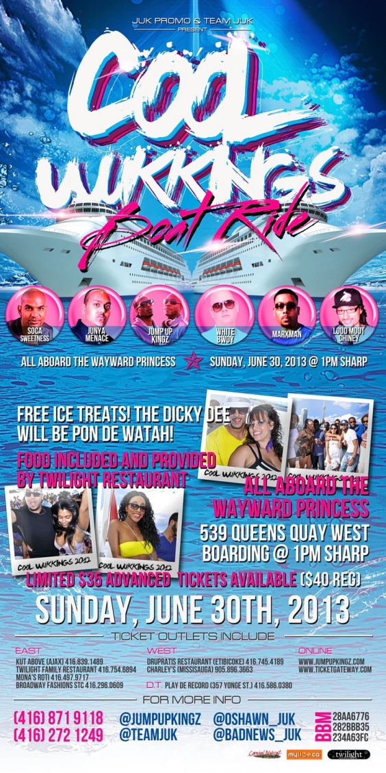 Cool Wukkings Boat Ride