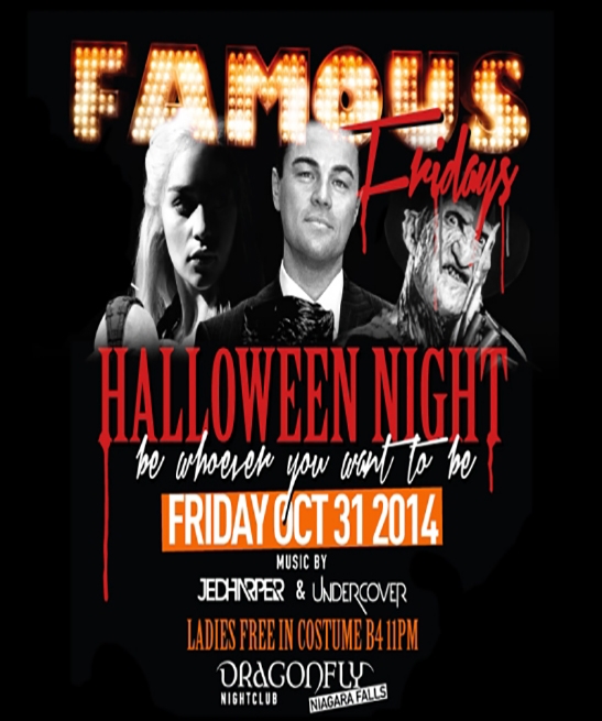 Famous Fridays Presents Halloween Night