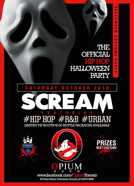 HIPHOP at Opium Room - HALLOWEEN EDITION