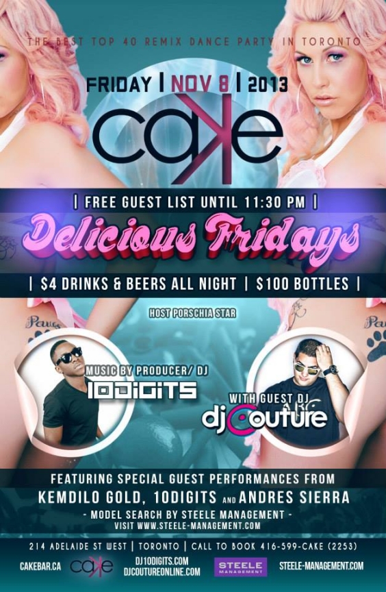 Delicious Fridays Grand Opening | $4 Drinks & Beers All Night | FREE Guestlist